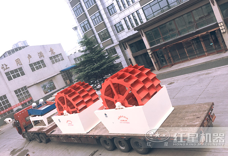 紅星一小時160噸洗砂機現(xiàn)貨，物流直發(fā)