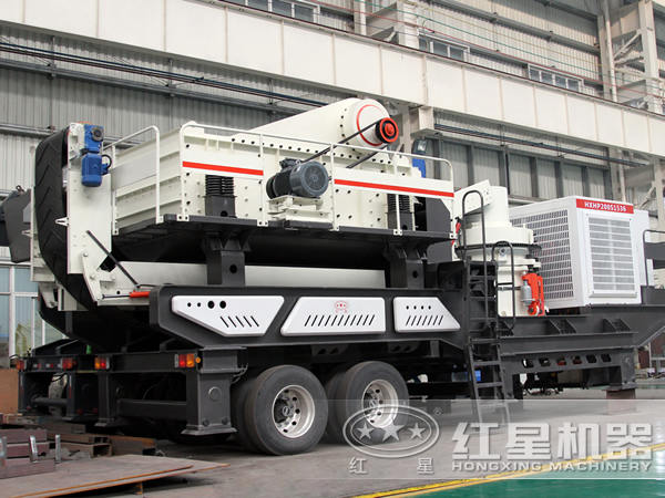 汽車式移動破碎機(jī) 汽車式移動破碎機(jī)