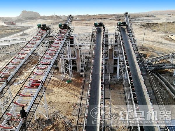 砂石生產(chǎn)現(xiàn)場 砂石生產(chǎn)現(xiàn)場