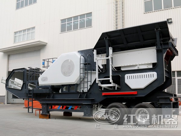 移動(dòng)車(chē)載式打石子機(jī)(搭載顎式破碎機(jī))