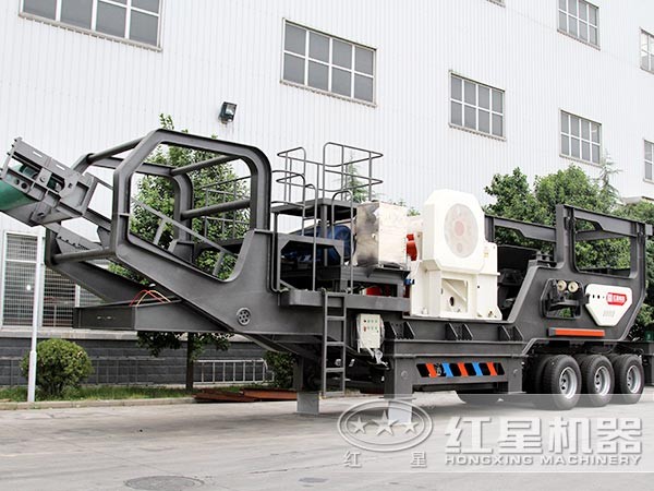 建筑垃圾破碎機——移動破碎一體機 建筑垃圾破碎機——移動破碎一體機