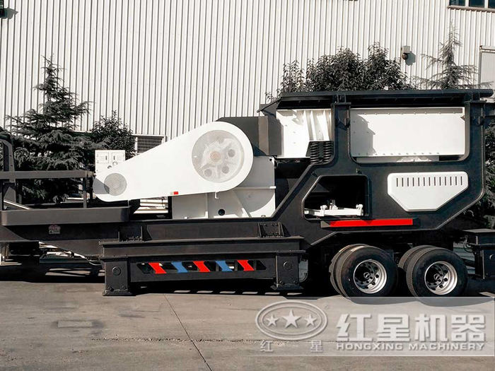 可行走的流動式青石磕石子機 可行走的流動式青石磕石子機