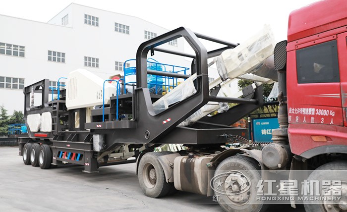 輪胎式移動破碎機 輪胎式移動破碎機