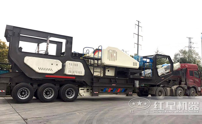 沙石碎石機可直接開著走 沙石碎石機可直接開著走