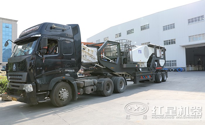 紅星移動式人造沙機 紅星移動式人造沙機