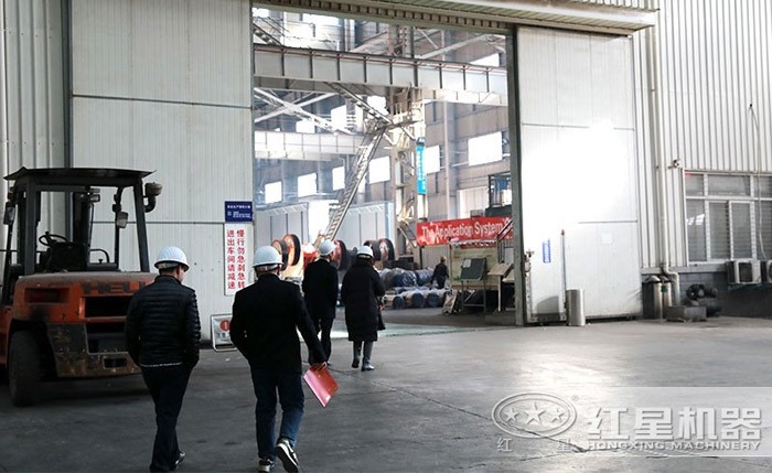 用戶到廠車間參觀 用戶到廠車間參觀