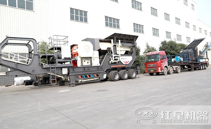 輪胎式車載移動(dòng)粉碎機(jī) 輪胎式車載移動(dòng)粉碎機(jī)