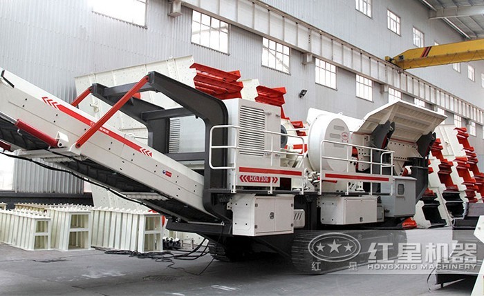 履帶式移動破碎機(jī) 履帶式移動破碎機(jī)