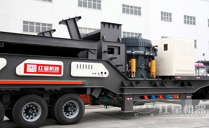 車(chē)載輪胎移動(dòng)石料粉碎機(jī) 車(chē)載輪胎移動(dòng)石料粉碎機(jī)