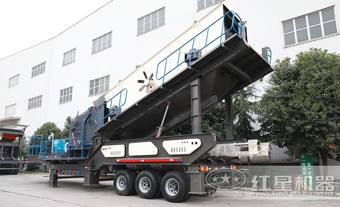 輪胎移動(dòng)篩分設(shè)備 輪胎移動(dòng)篩分設(shè)備