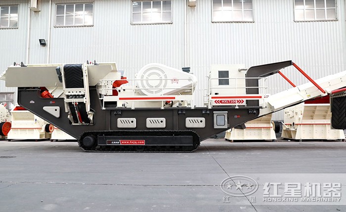 履帶式車載移動破碎機