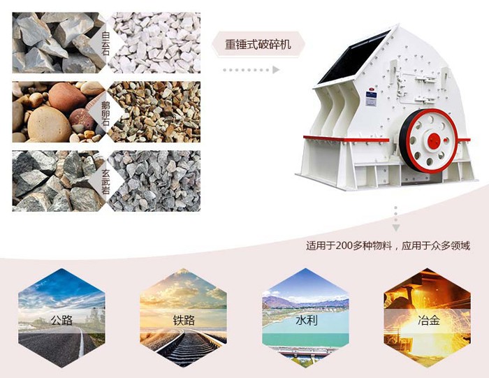 重錘式破碎機(jī)處理物料展示 重錘式破碎機(jī)處理物料展示