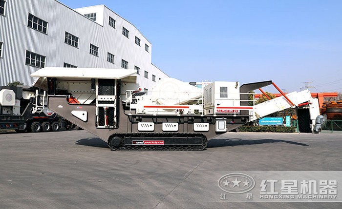 履帶式流動石頭破碎機(jī) 履帶式流動石頭破碎機(jī)