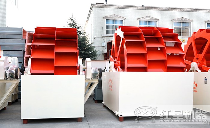 輪斗洗砂機(三排輪) 輪斗洗砂機(三排輪)