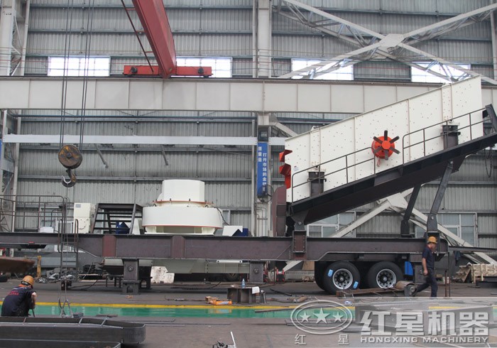 紅星打沙機(jī)安裝現(xiàn)場 紅星打沙機(jī)安裝現(xiàn)場