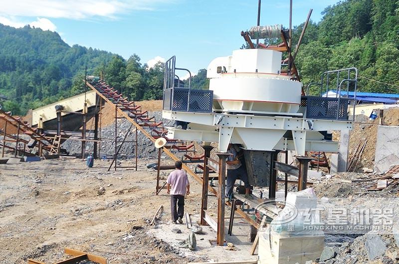 河南信陽制砂機(jī)安裝現(xiàn)場 河南信陽制砂機(jī)安裝現(xiàn)場