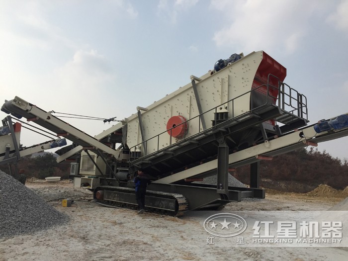 履帶移動破碎站 履帶移動破碎站