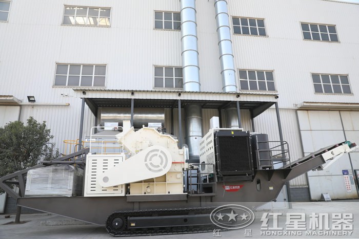 履帶式移動(dòng)破碎站 履帶式移動(dòng)破碎站